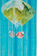 TABLE RUNNERS Pangong Lake Spring Teal Table Runner