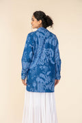 TOPS Stripes Of Kachnar Easy Shirt (Mood Indigo)