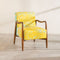 Sway Accent Chair in Kagal Dawn Yellow Fabric