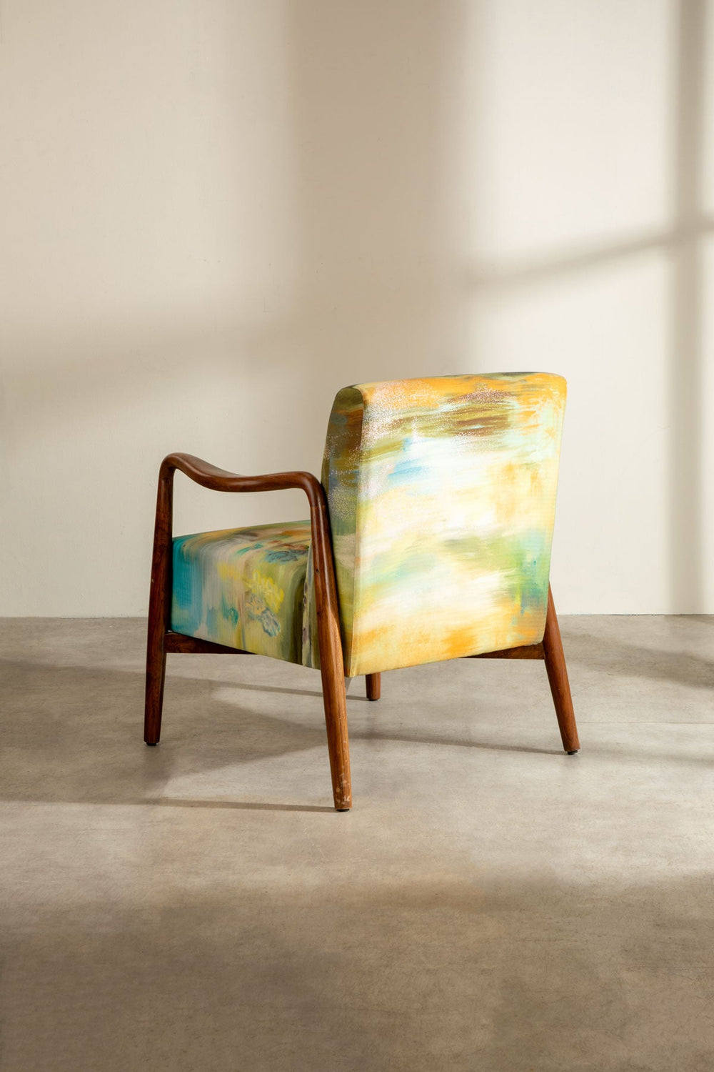 Upholstery Combo Sway Accent Chair in Terai Grassland (Field Green)