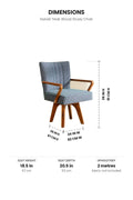 STUDY CHAIRS Swivel Teak Wood Study Chair