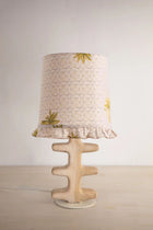 Tallar Table Lamp with Temple Palms Ruffle Taper