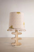 Lighting Bundle Tallar Table Lamp with Temple Palms Ruffle Taper