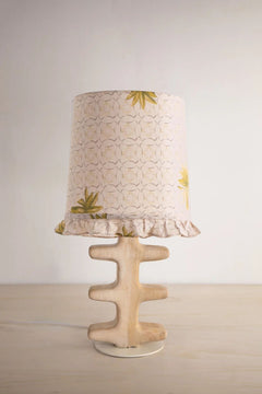 Lighting Bundle Tallar Table Lamp with Temple Palms Ruffle Taper