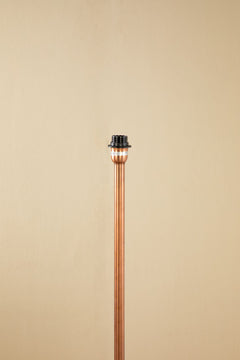 Lighting Bundle Tamara Metal Floor Lamp with Solid XL Cylinder Lampshade (Off White)