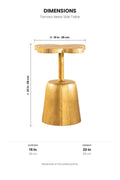 SIDE TABLES Tamara Metal Side Table