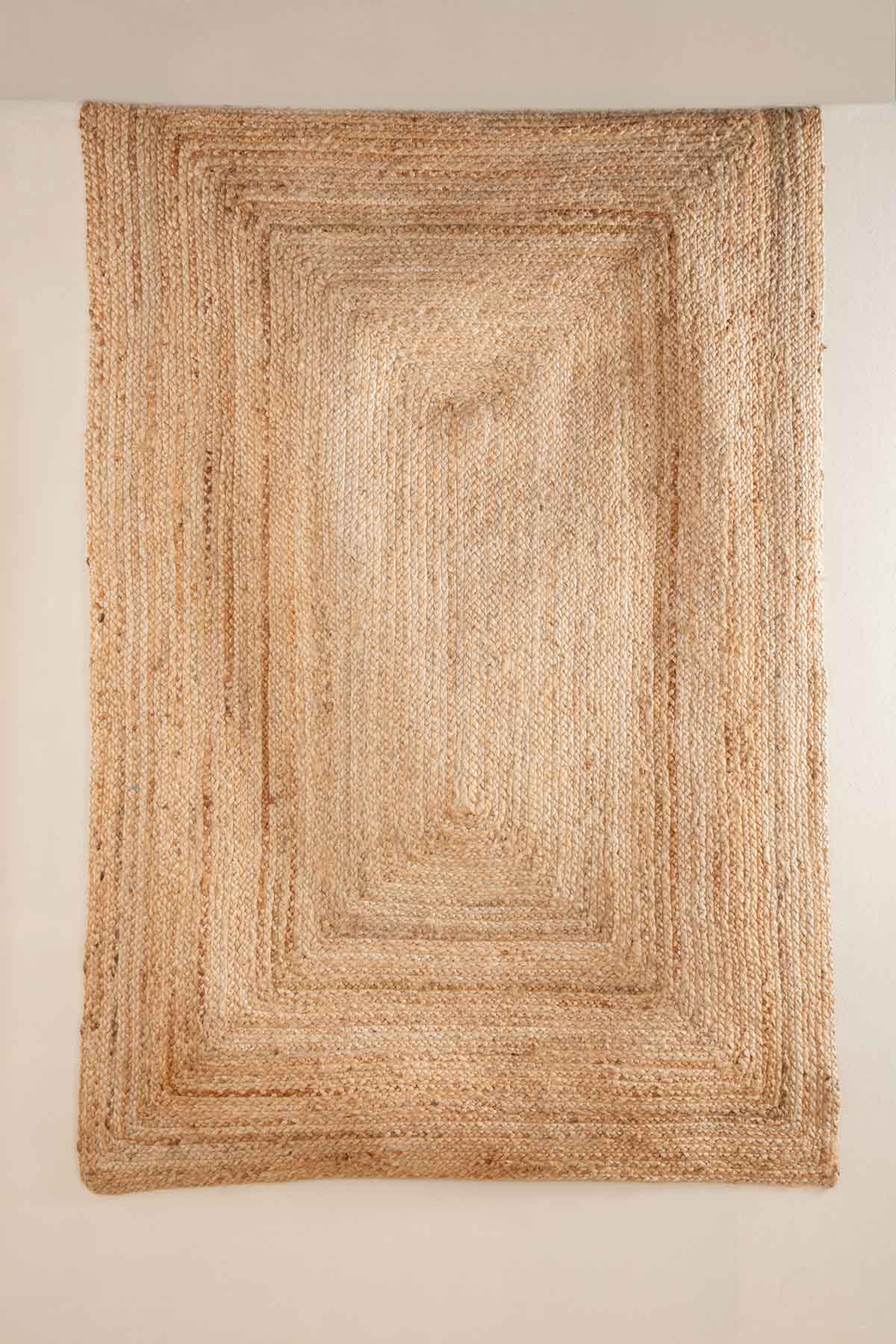 WOVEN & TEXTURED RUGS Tapioca Jute Woven Rug (Sand)