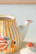 TEA TIME Gypsy Rose Ceramic Tea Pot