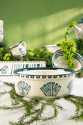 SERVING BOWLS Montane Ceramic Small Flat Serving Bowl