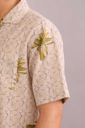 SHIRTS Temple Palm Camp Shirt (Parchment Beige)
