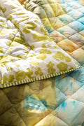 PRINT & PATTERN QUILTS Terai  Field Green Quilt
