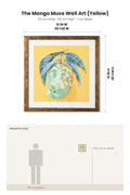 WALL ACCENTS The Mango Muse Wall Art (Yellow)