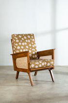 Conoor Accent Chair in Senhur Leaf Tobacco Fabric