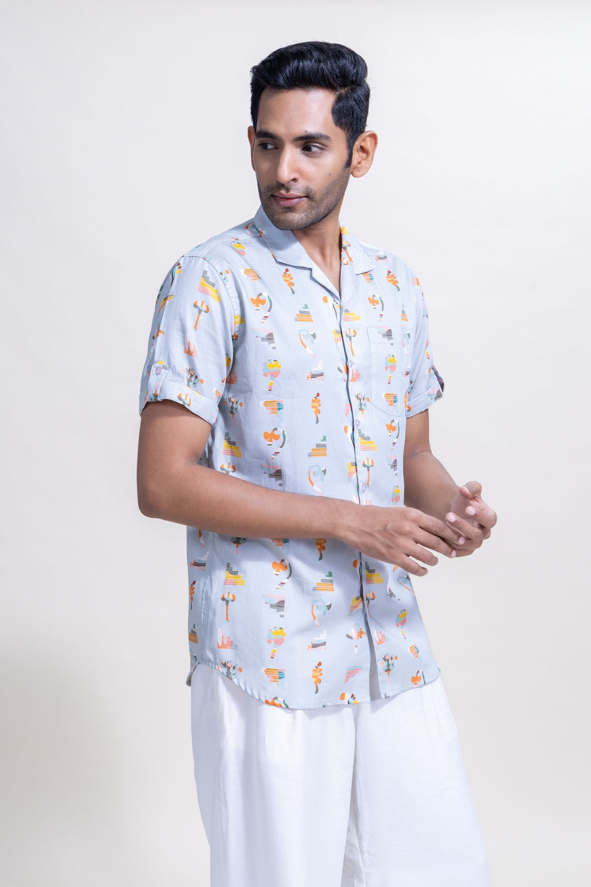 SHIRTS Halasi Camp Shirt (Too Grey)