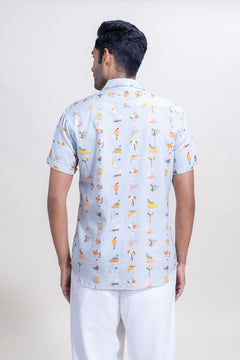 SHIRTS Halasi Camp Shirt (Too Grey)