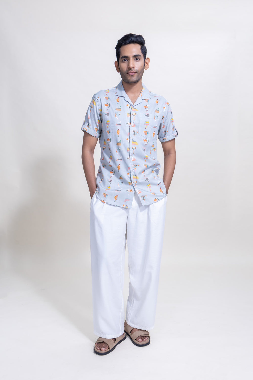 SHIRTS Halasi Camp Shirt (Too Grey)