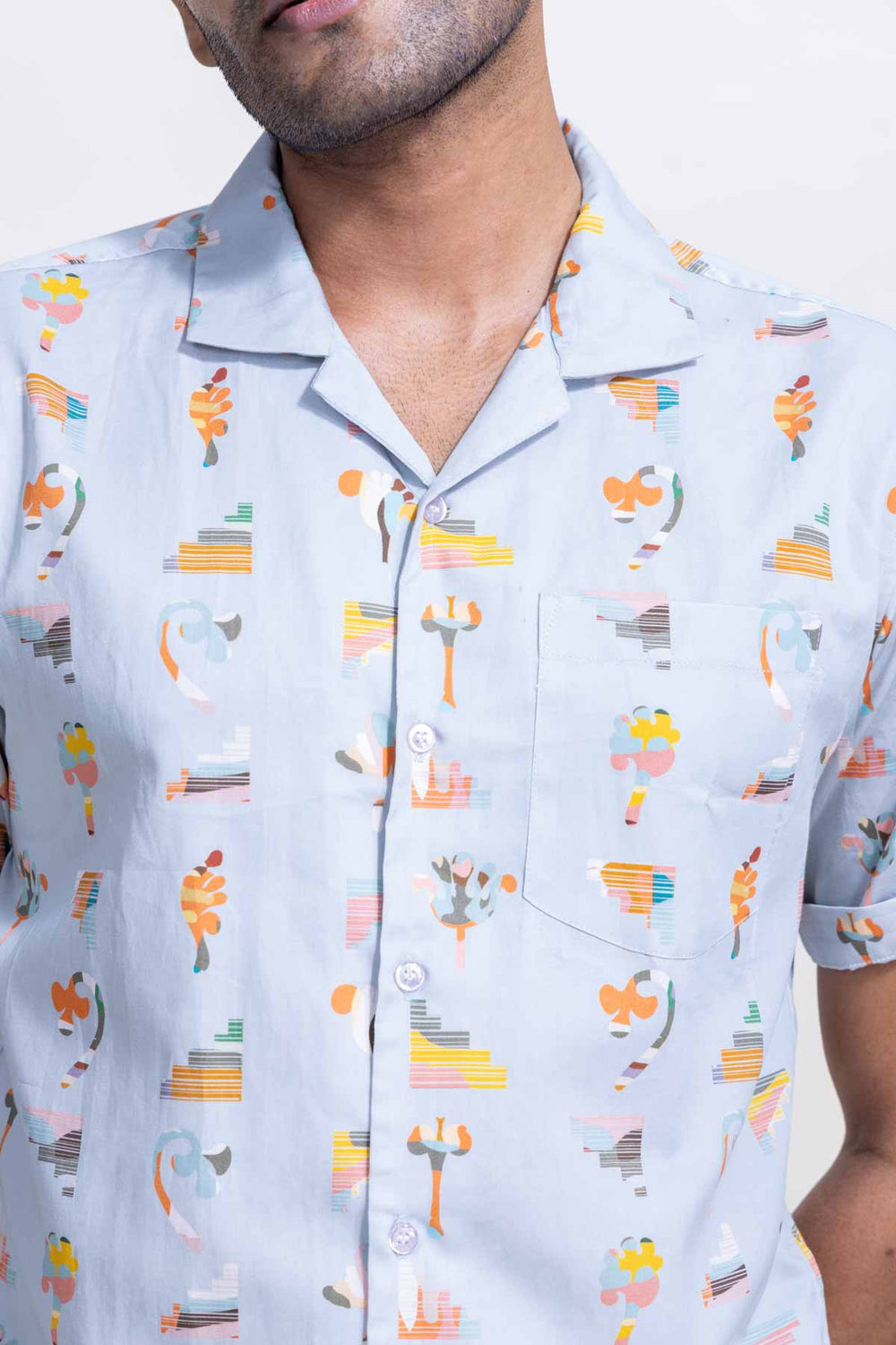 SHIRTS Halasi Camp Shirt (Too Grey)