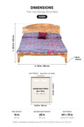 BEDS Tree Tops Hand Carved Bed