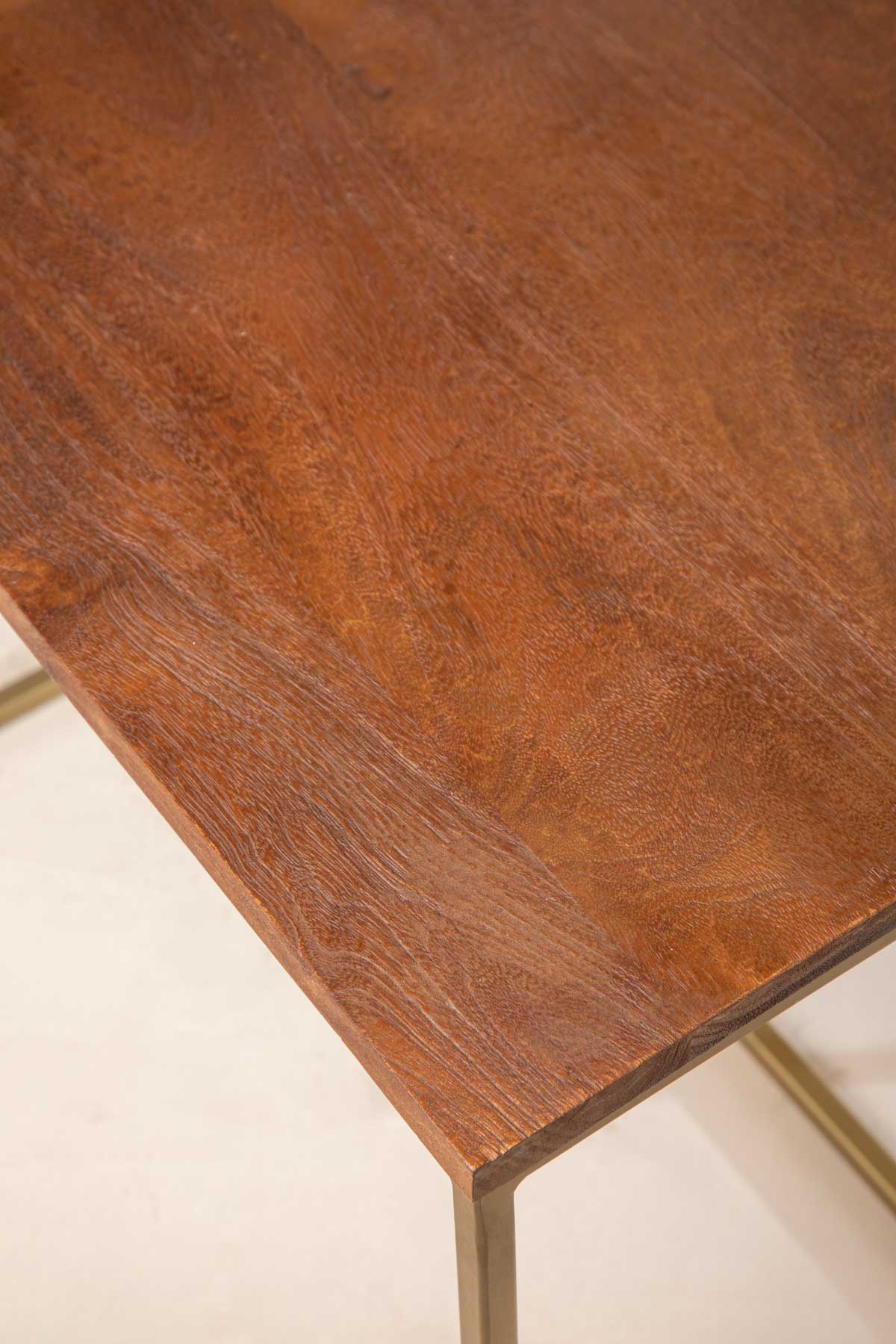 COFFEE TABLES Trilogy Nested Coffee Table Set (Walnut)