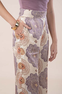 TULUKKA FLARED PANTS  SHIFTING LILAC