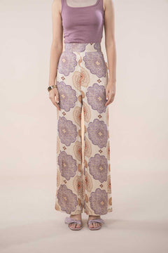 TULUKKA FLARED PANTS  SHIFTING LILAC