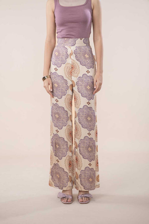 TULUKKA FLARED PANTS  SHIFTING LILAC