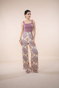 TULUKKA FLARED PANTS  SHIFTING LILAC