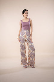 TULUKKA FLARED PANTS  SHIFTING LILAC