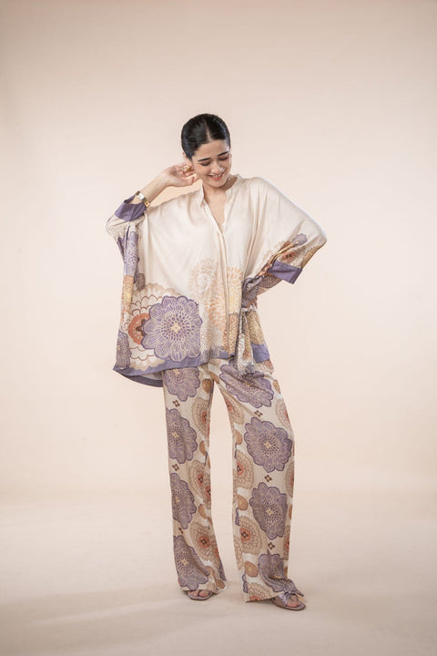 TULUKKA KAFTAN TOP  SHIFTING LILAC