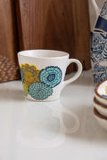 MUGS & CUPS Tulukka Lime Blue Espresso Mug (Set Of 2)