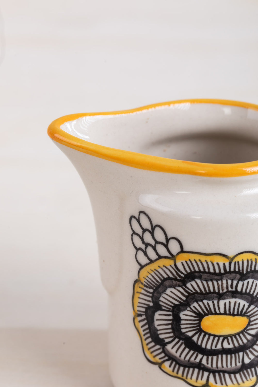 JUGS & CARAFES Tulukka Mustard Yellow Creamer