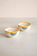 BOWLS Tulukka Mustard Yellow Katori (Set Of 2)