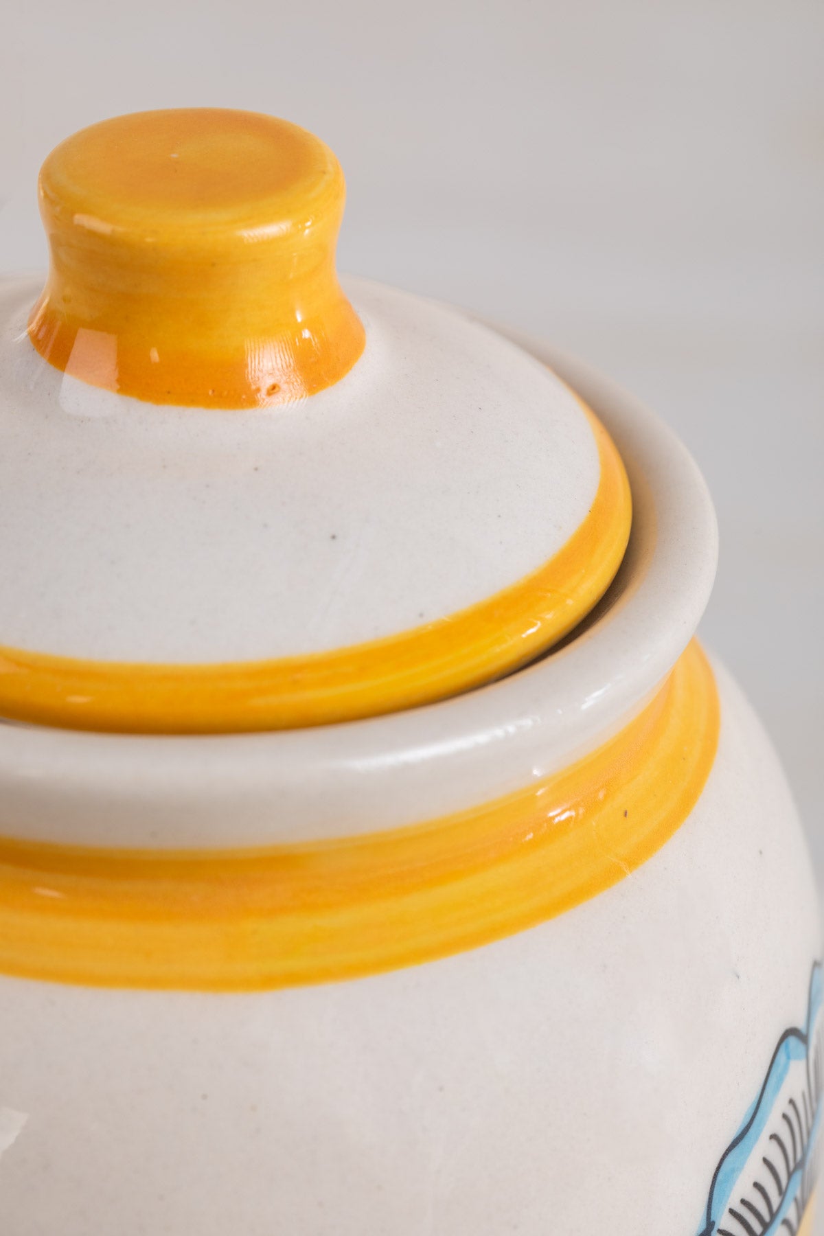 DINING ACCESSORIES Tulukka Mustard Yellow Sweets Jar