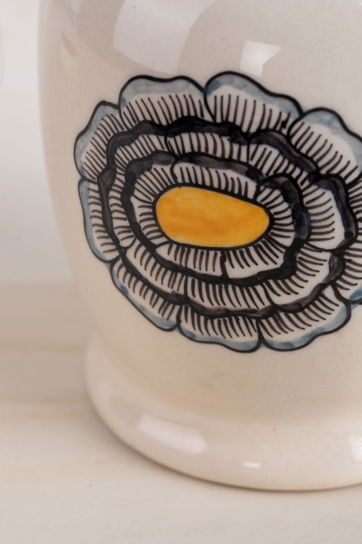 DINING ACCESSORIES Tulukka Mustard Yellow Sweets Jar