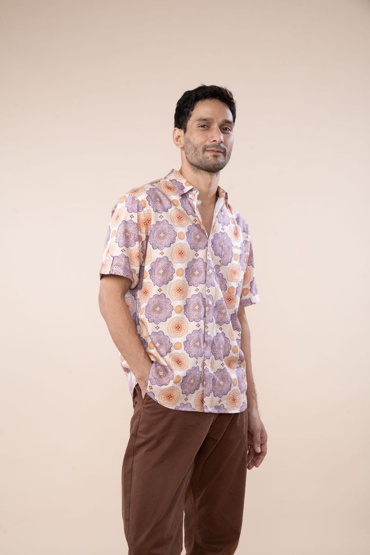 TULUKKA RESORT SHIRT  SHIFTING LILAC
