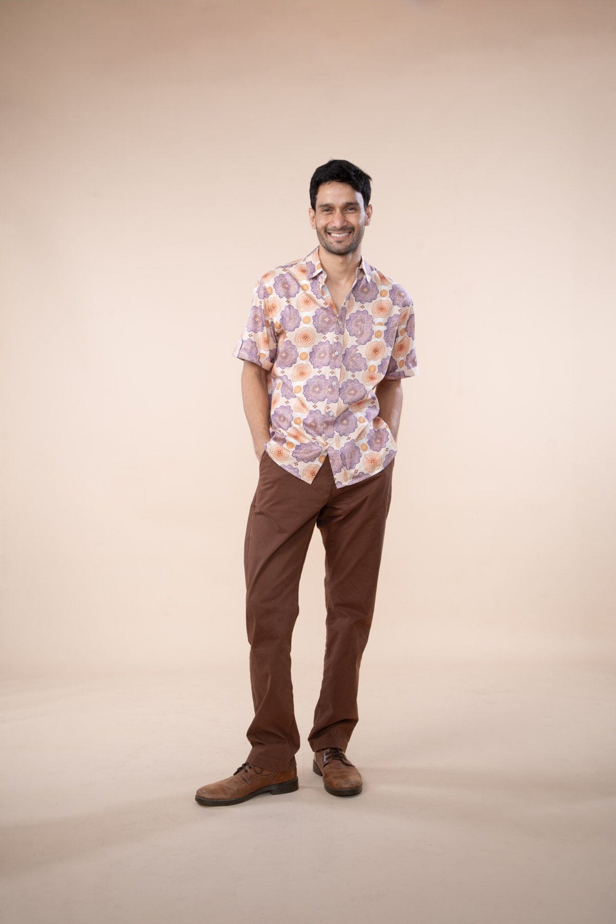 TULUKKA RESORT SHIRT  SHIFTING LILAC