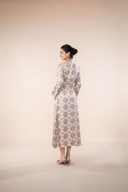 TULUKKA WRAP DRESS  SHIFTING LILAC
