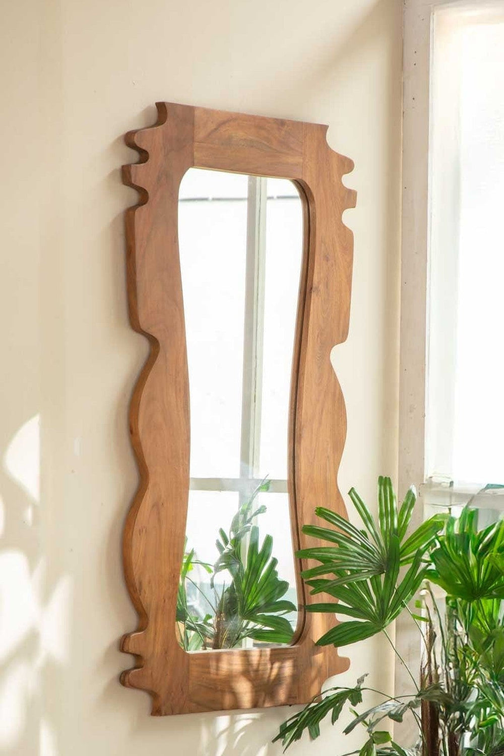 MIRRORS Pillar Wall Mirror (Natural)