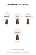 TABLE LAMPS Inti Wood Table Lamp
