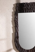 MIRRORS Talar Glass And Wood Wall Mirror