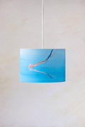 PENDANT LAMPS Pangong Lake Medium Drum Pendant (Water Blue)
