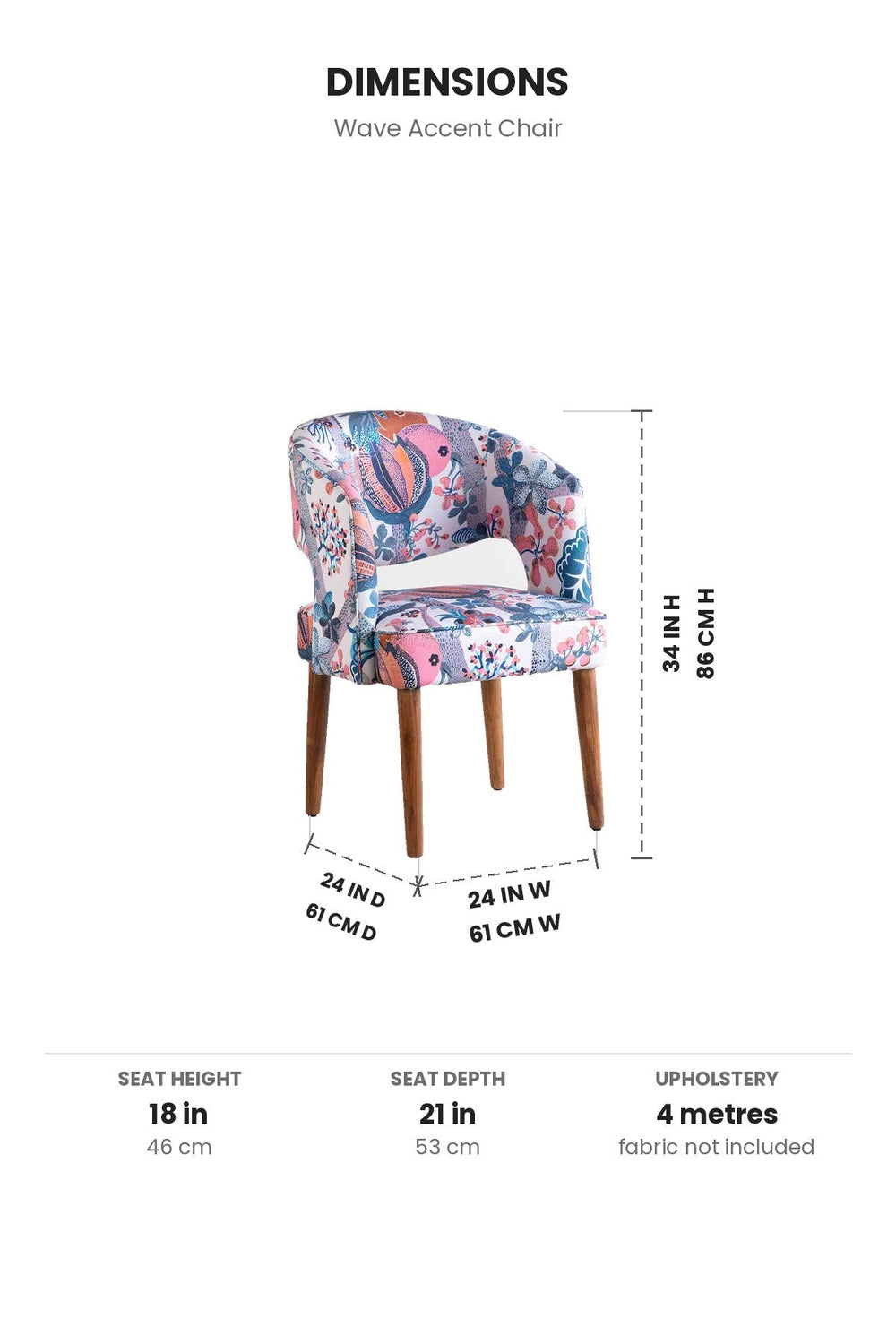 ARMCHAIRS & ACCENTS Wave Accent Chair
