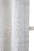 SWATCHES Wireframe White Cotton Fabric Swatch
