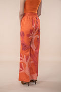 WONDERLAND FLARED PANTS  CHILLY ORANGE