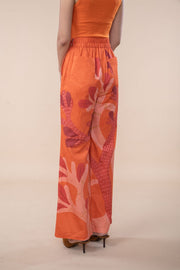 WONDERLAND FLARED PANTS  CHILLY ORANGE