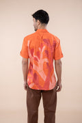 WONDERLAND RESORT SHIRT  CHILLY ORANGE