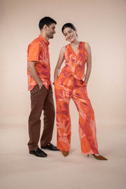 WONDERLAND WAISTCOAT CHILLY ORANGE