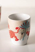 MUGS & CUPS Yali Red Coffee Mug (Set Of 2)