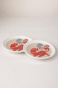 SNACK PLATES Yali Ceramic Snack Plate (Set Of 2)