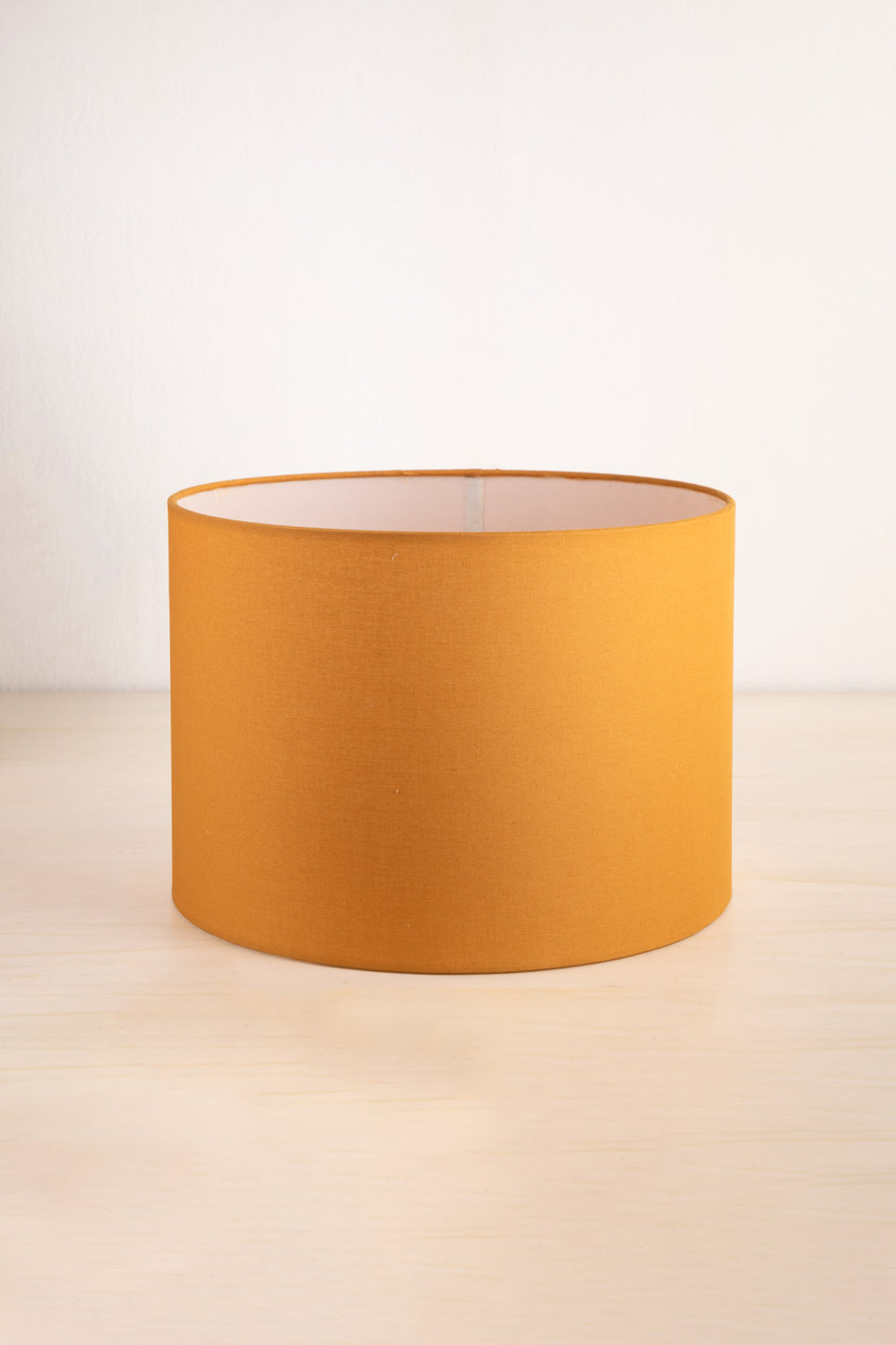 LAMPSHADES Solid Large Drum Lampshade (Yellow)